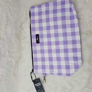 Scout Gwyneth Poucho Pouch Amethyst & White